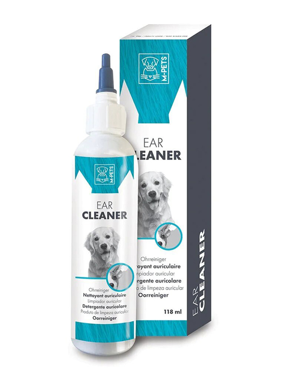 

M-Pets Dog Ear Cleaner, 118ml, White