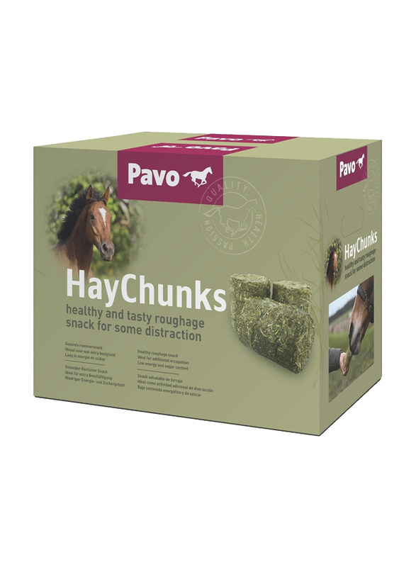 

Pavo Hay Chunks Dry Food for Equestrian, 14Kg
