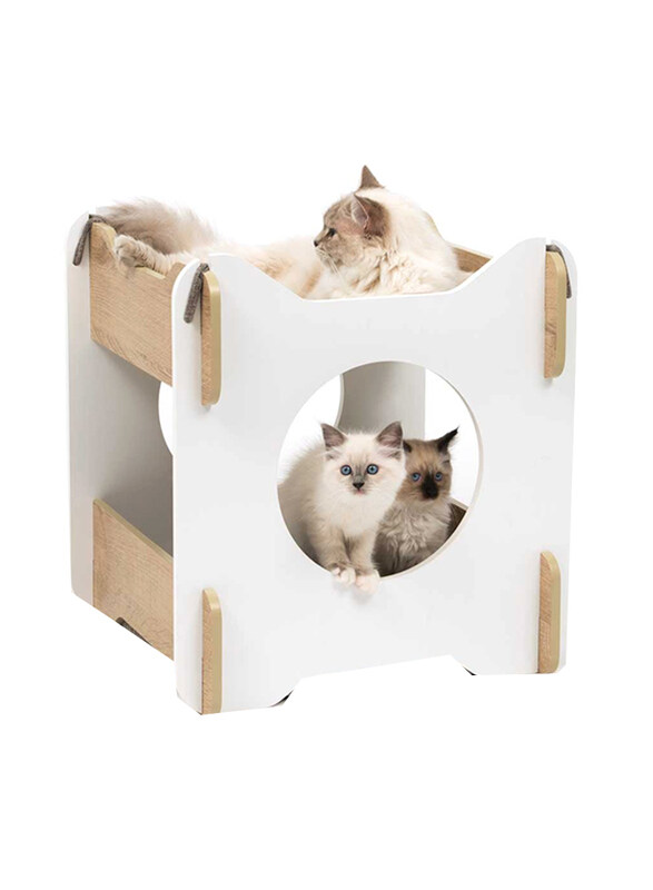 

Catit Premium Cat Furniture Cabana, White