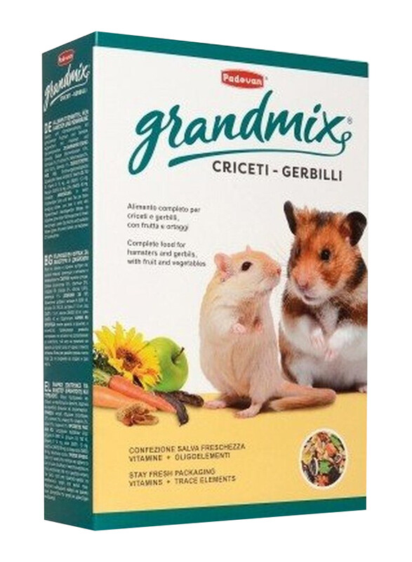 

Padovan Grandmix Criceti Dry Food for Hamsters, 400g