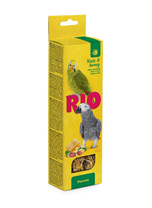 

Rio Nuts and Honey Sticks for Parrots, 2 x 90g