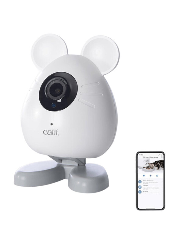 

Catit Pixi Smart Mouse Camera, White