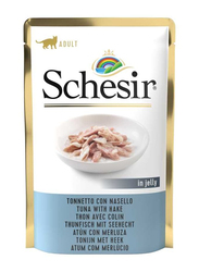 Schesir Tuna with Cod Wet Cat Food, 10 x 85g