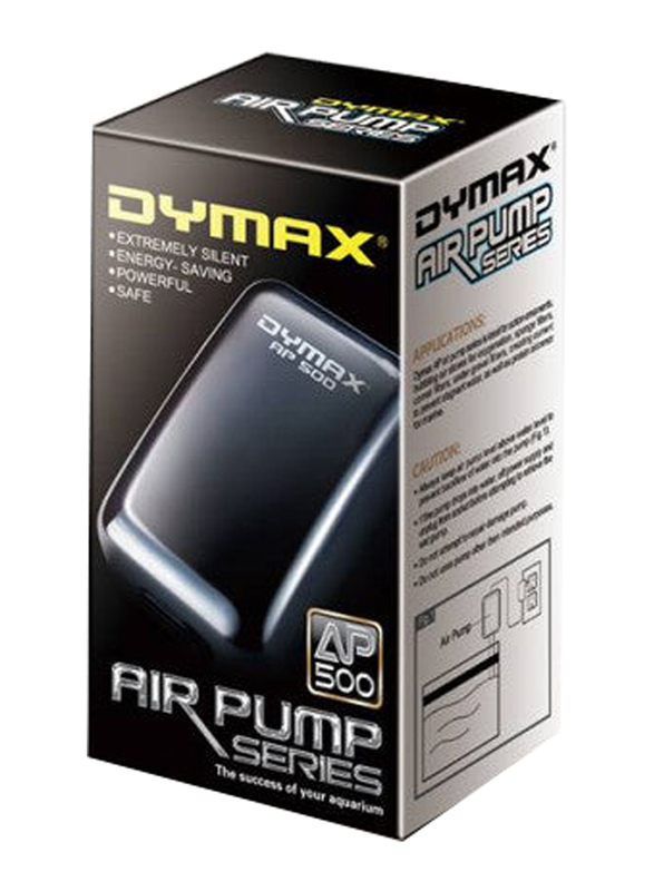 Dymax AP500 Aquarium Air Pump Series, Grey