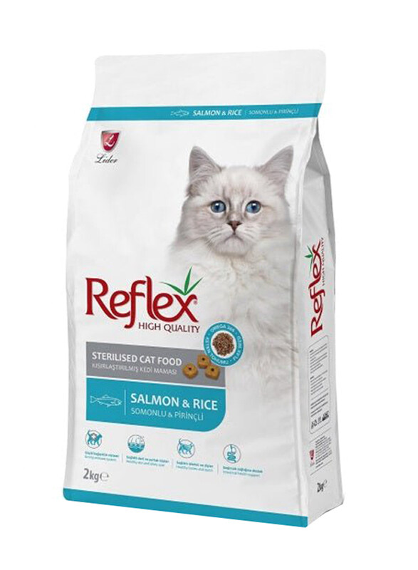

Reflex Adult Cat Sterilised Salmon Dry Food, 2 Kg