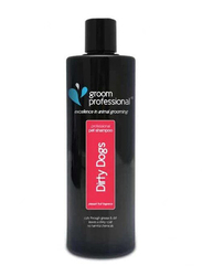 Groom Professional Dirty Dogs Shampoo, 450ml, Black