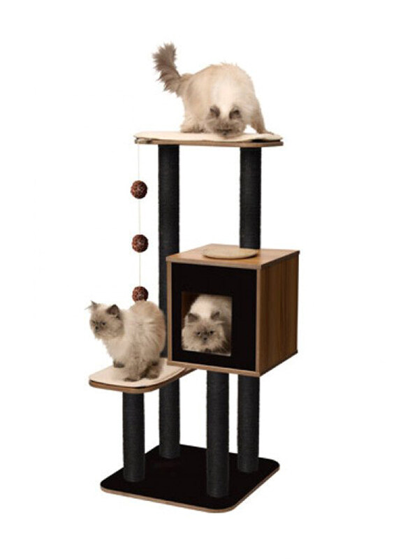 

Catit Premium V-High Base Cat Furniture, Black