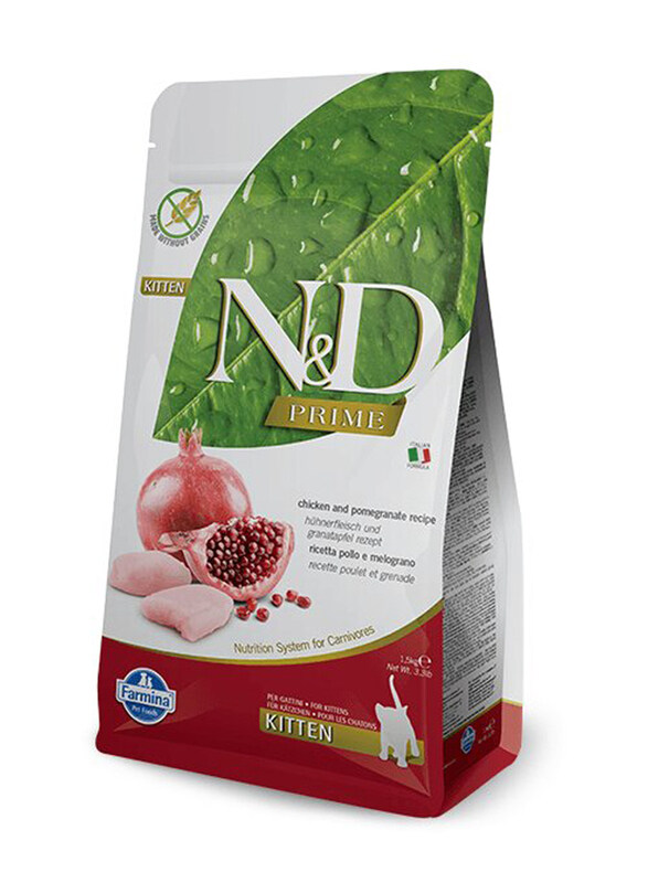 

Farmina N&D Prime Chicken & Pomegranate Dry Kitten Food, 10 Kg