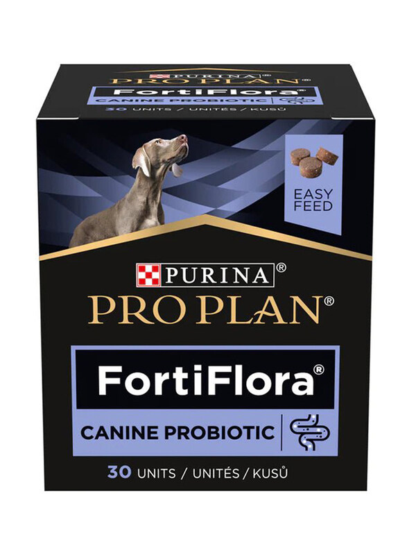 

Purina Pro Plan Fortiflora Canine Nutritional Supplement, 30g, Black