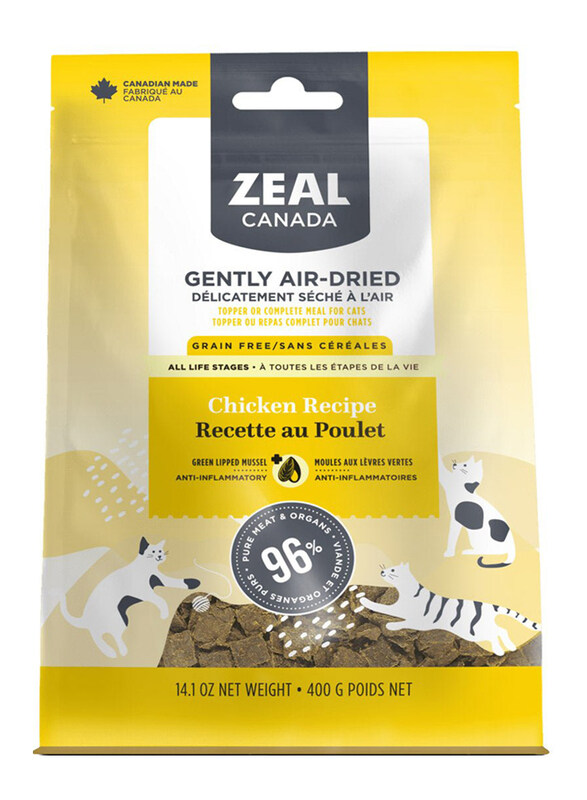 

Zeal Chicken Recipe Gently Air Dried Cat Dry Food, 400g