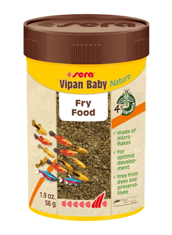 

Sera Vipan Baby Nature Fry Food, 56g