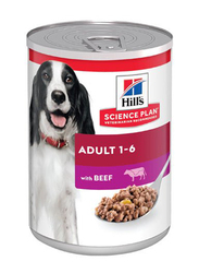 Hill's Science Plan Adult Canned Beef Wet Dog Food, 12 x 370g