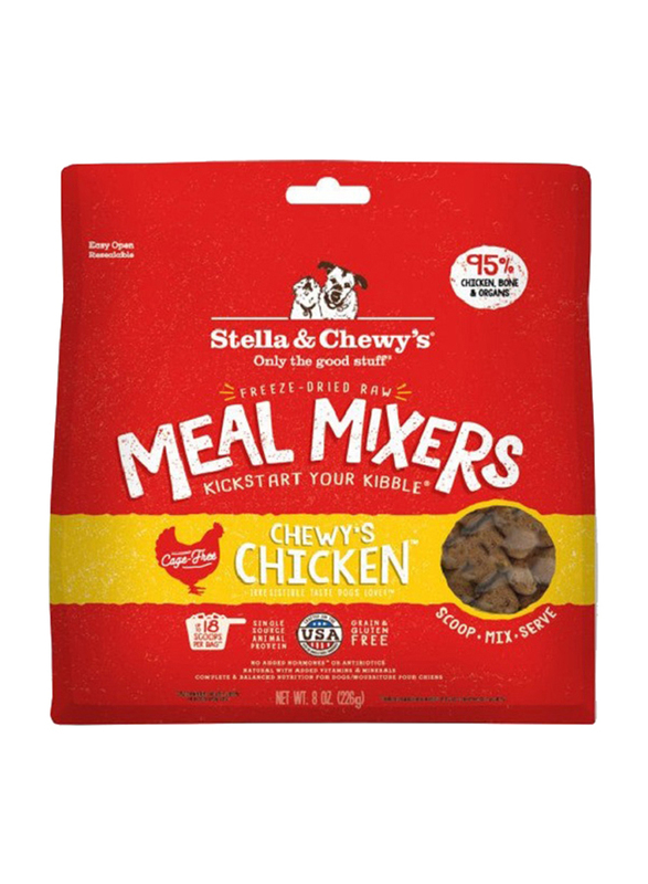 Stella & Chewy's Chicken Meal Mixers Dry Dog Food, 226g