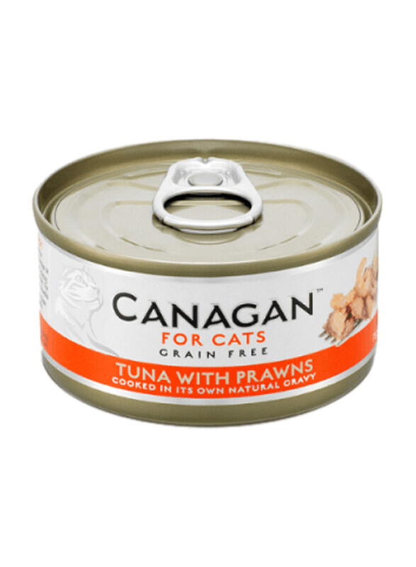 

Canagan Tuna with Prawns Cat Tin Wet Food, 3 x 75g