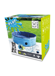 M-Pets Pluf Swimming Pool, Medium, Blue