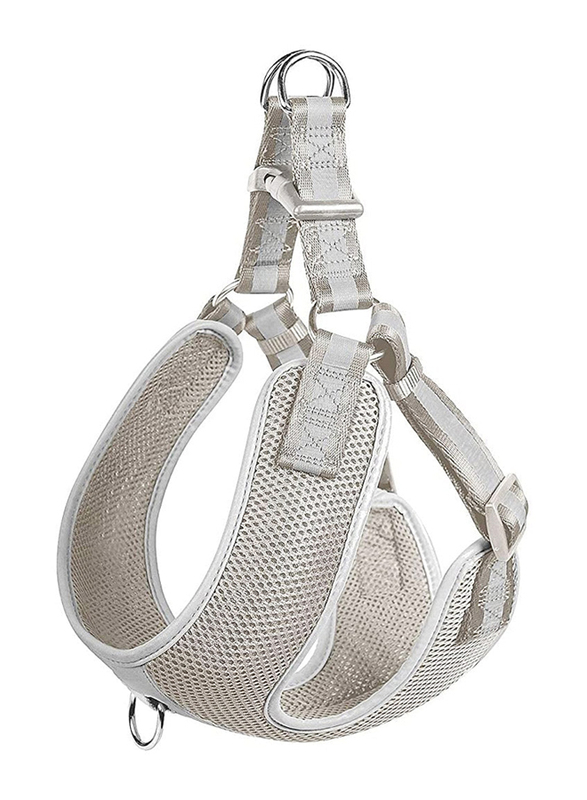 Fida Step In Dog Harness Reflective, X-Small, Grey