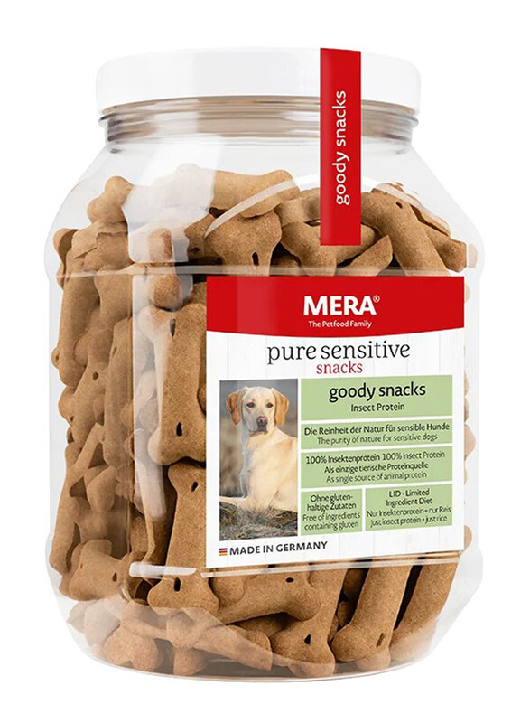 

Mera Pure Sensitive Goody Snacks Insect Protein Treats Dog Dry Food, 600g