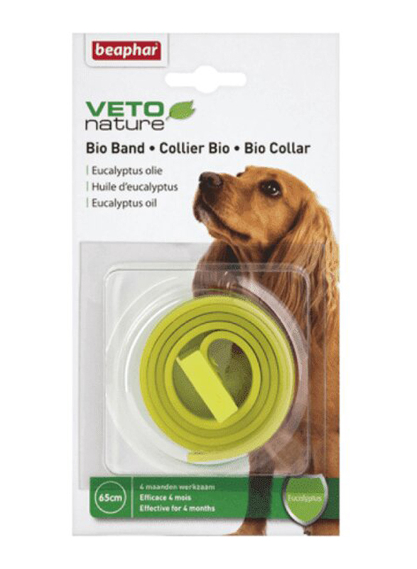 Beaphar Bio Collar for Dog, Green