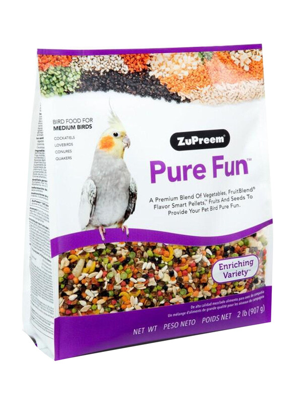 

Zupreem Pure Fun Medium Birds Feed, 910g