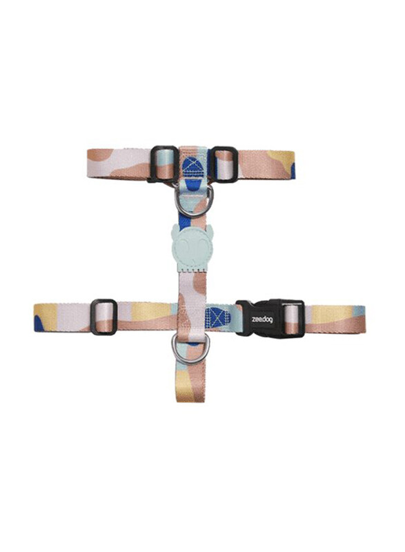

Zee.Dog Columbia H-Harness for Dog, Large, Multicolour