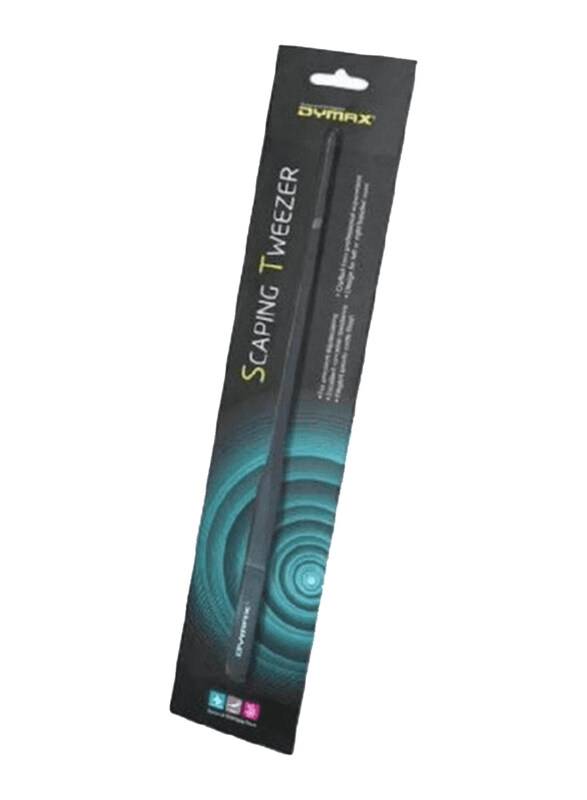 

Dymax Stainless Steel Scaping Tweezer, Black