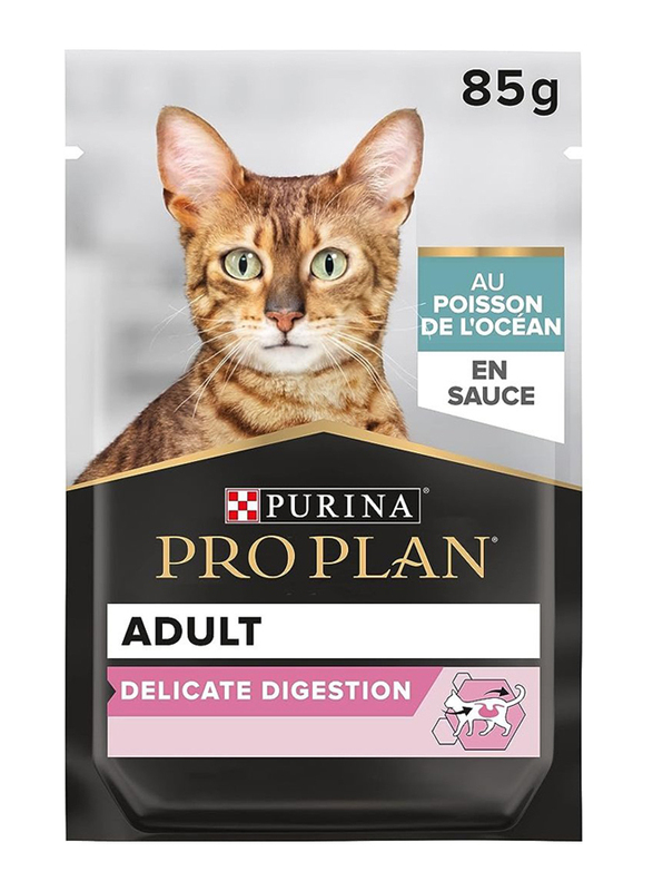 Purina Pro Plan Delicate Gig Ocean Fish Cat Wet Food, 26 x 85g