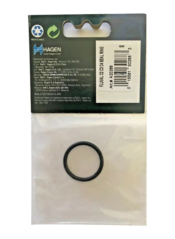 

Fluval Hagen Power Filter C2 C3 C4 Seal O-Ring Gasket, Black