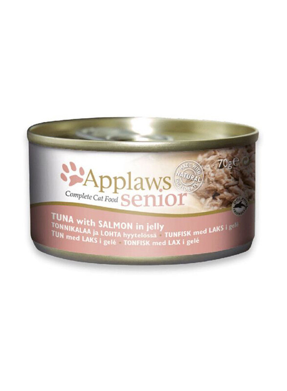 

Applaws Senior Tuna with Salmon in Jelly Wet Cat Food, 3 x 70g