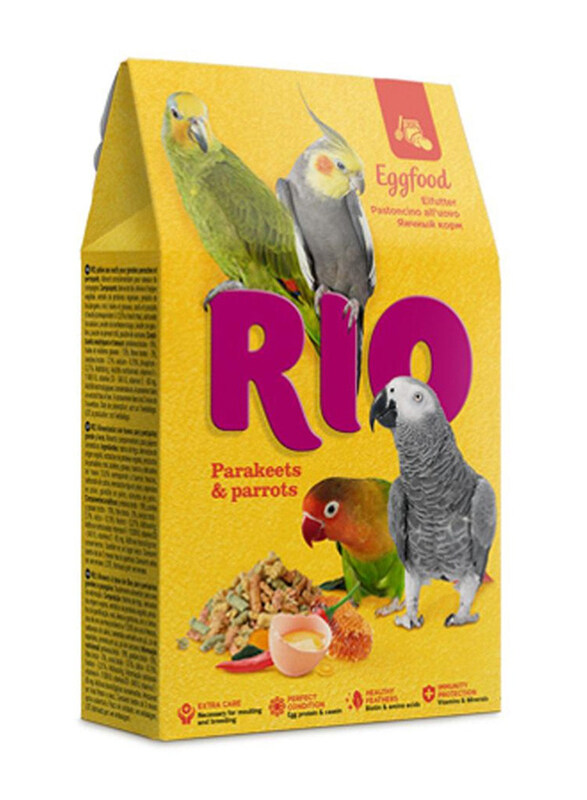 

Rio Egg Parakeets and Parrots Dry Bird Food, 250g