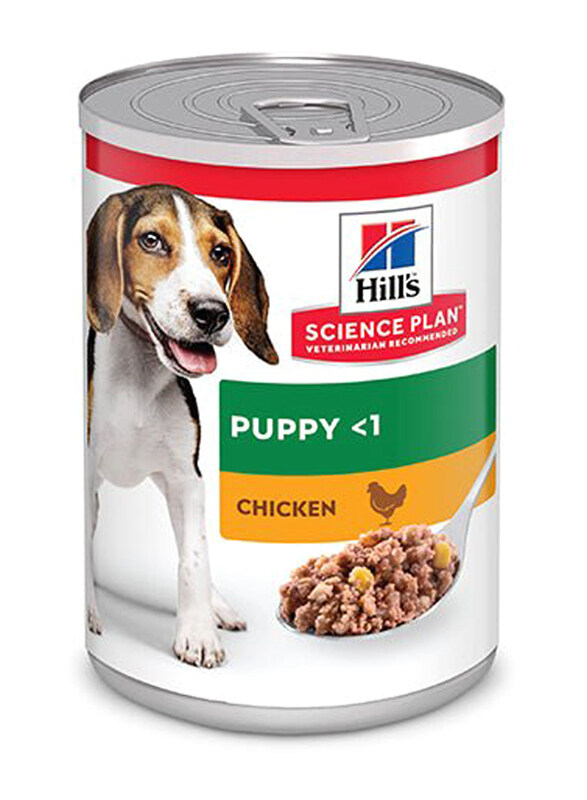 

Hill's Science Plan Puppy Wet Dog Food with Chicken, 12 x 370g