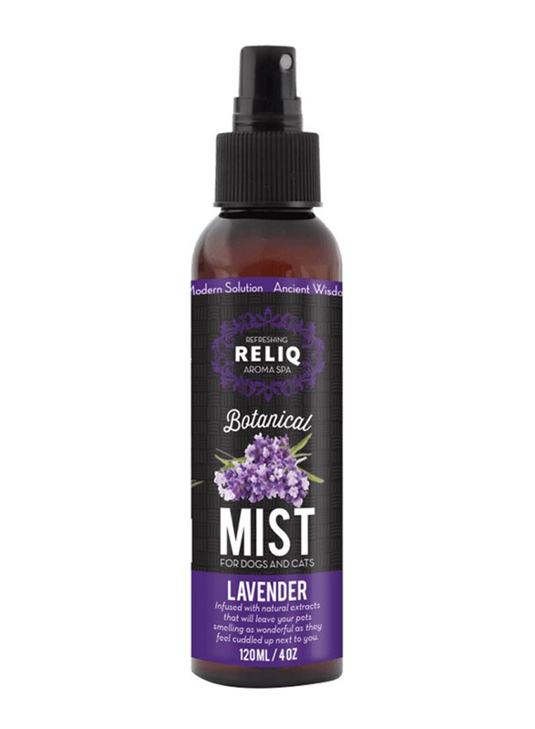 

Reliq Lavender Perfume/Mist for Dog & Cat, 120ml, Purple