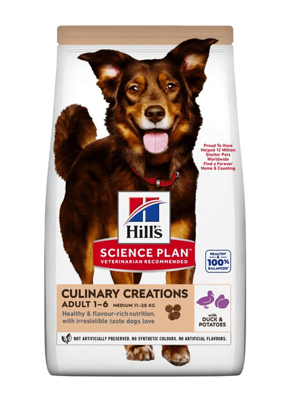 Hill's Science Plan Culinary Creations Duck And Potato Dog Food, 14Kg