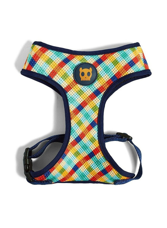 

Zee.Dog Phantom Adjustable Air Mesh Plus Dog Harness, Medium, Multicolour