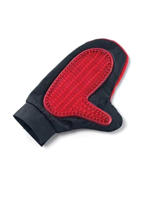 

Padovan Pet Massage Gloves, Red/Black