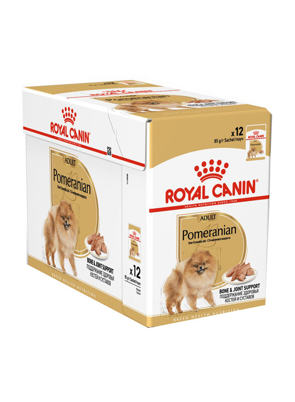 

Royal Canin Breed Health Nutrition Pomeranian Adult Wet Dog Food, 24 x 85g