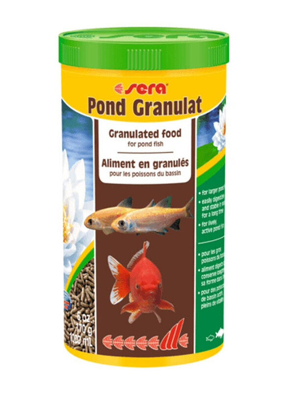 

Sera Pond Biogranulat Fish Food, 1 Liter