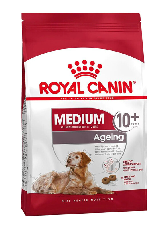 

Royal Canin Size Health Nutrition Medium Ageing 10+ Dog Dry Food, 3 Kg