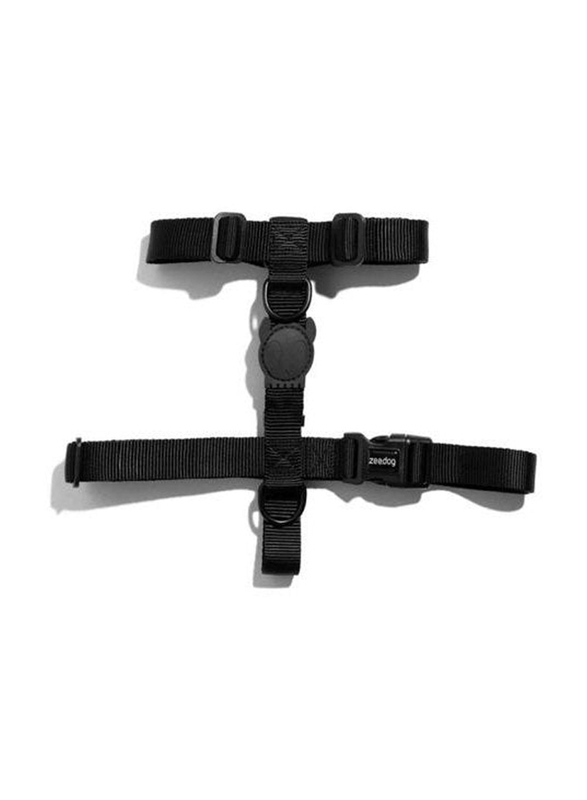 Zee.Dog Gotham H-Harness for Dog, Small, Black
