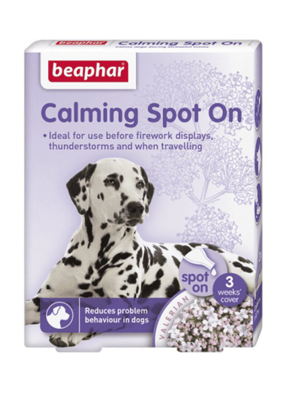 Beaphar Calming Spot on Dog, Purple