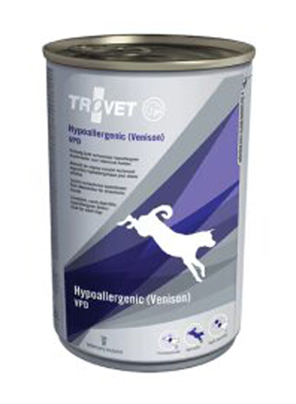 

Trovet Hypoallergenic Venison Dog Wet Food Can, 3 x 400g