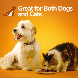 Fruitables Superblend Cats & Dogs Digestive Supplement, 425g, White/Orange