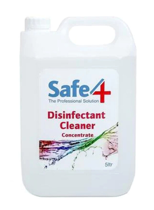 

Safe4 Concentrate Disinfectant, 5 Liter, Clear