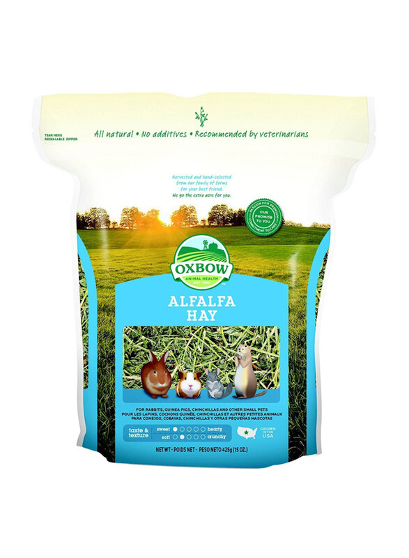 

Oxbow Alfalfa Hay Dry Small Animal Food, 15oz