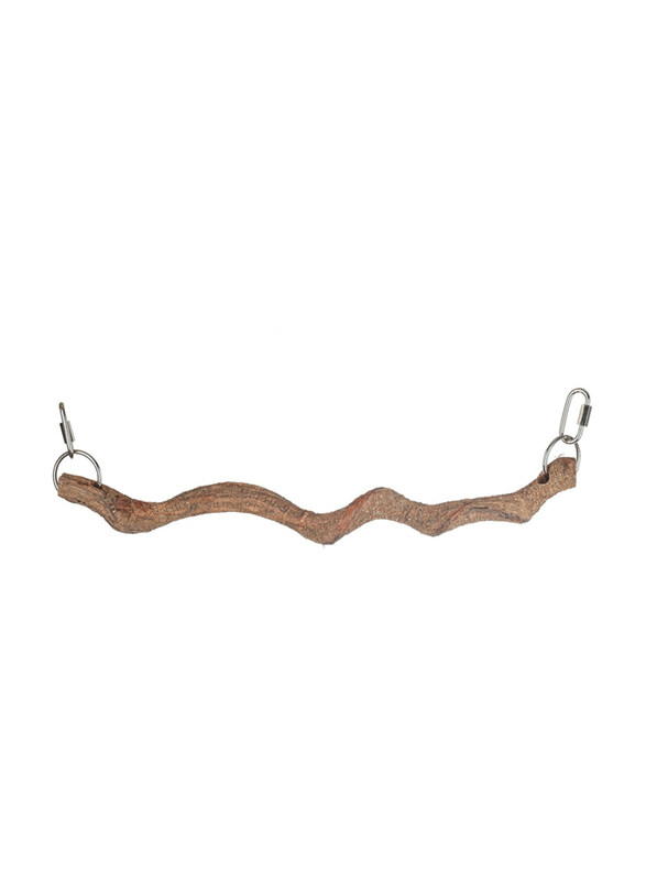 

Coollapet Wacky Wood Perch, Large, Brown