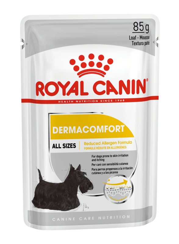 

Royal Canin Canine Care Nutrition Dermacomfort Wet Food for Dogs, 24 x 85g