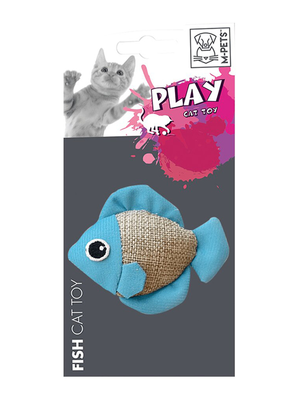 M-Pets Fish Cat Toy, Assorted