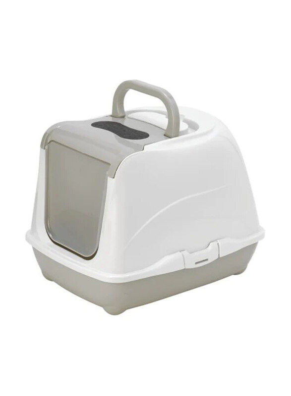 Moderna Flip Cat Litter Box, Large, Grey