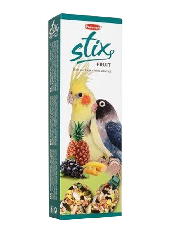 

Padovan Stix Fruit Parrocchetti Dry Bird Food, 100g