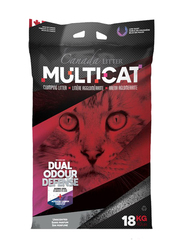 Canada Litter Multicat Unscented Clumping Cat Litter, 18 Kg, Multicolour