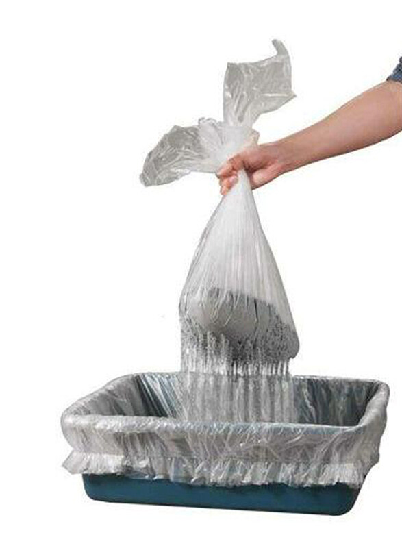 

Flamingo Sifting Cat Litter Bags, Clear